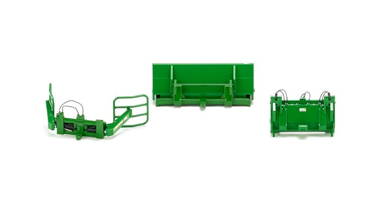 B & L Frontladewerkzeuge Set A - John Deere-Grün