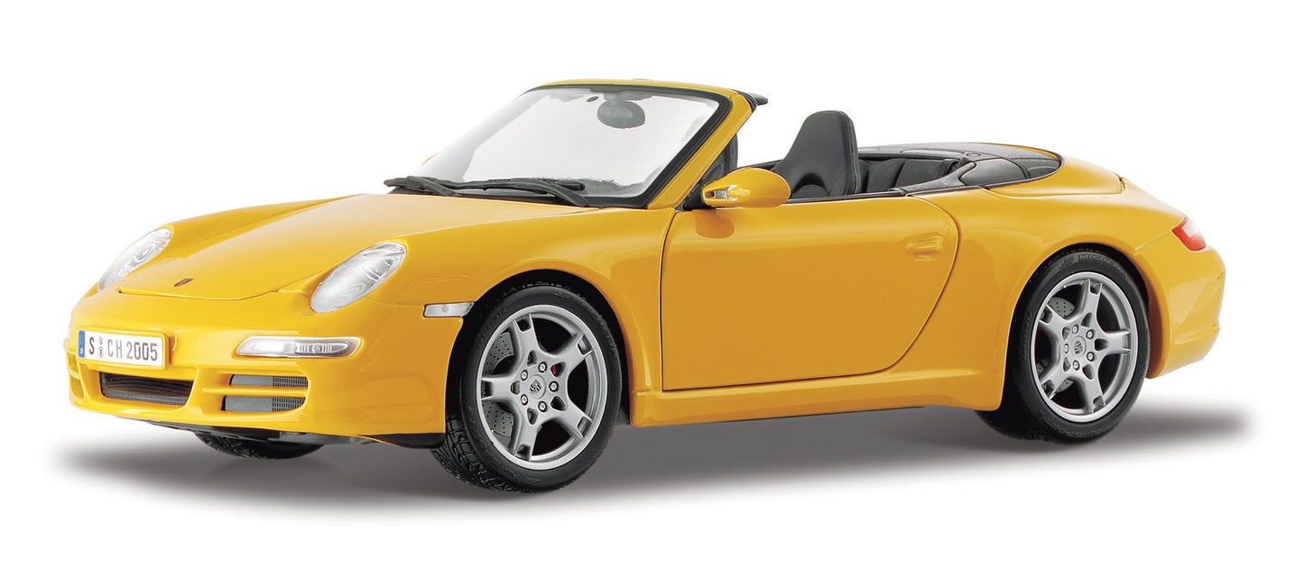 Porsche 911 Carrera S Cabriolet gelb