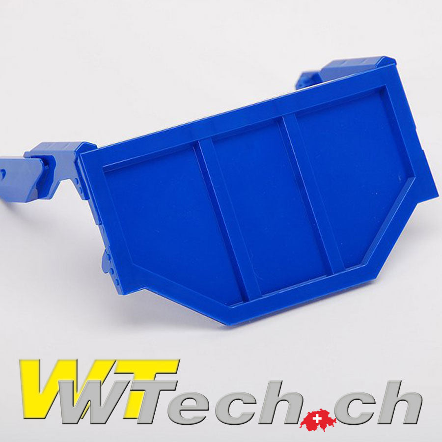 Heckklappe für Halfpipemulde blau