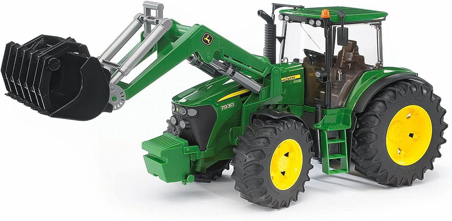 John Deere Traktor mit Frontlader Profi-Serie 44.5x17.5x20cm