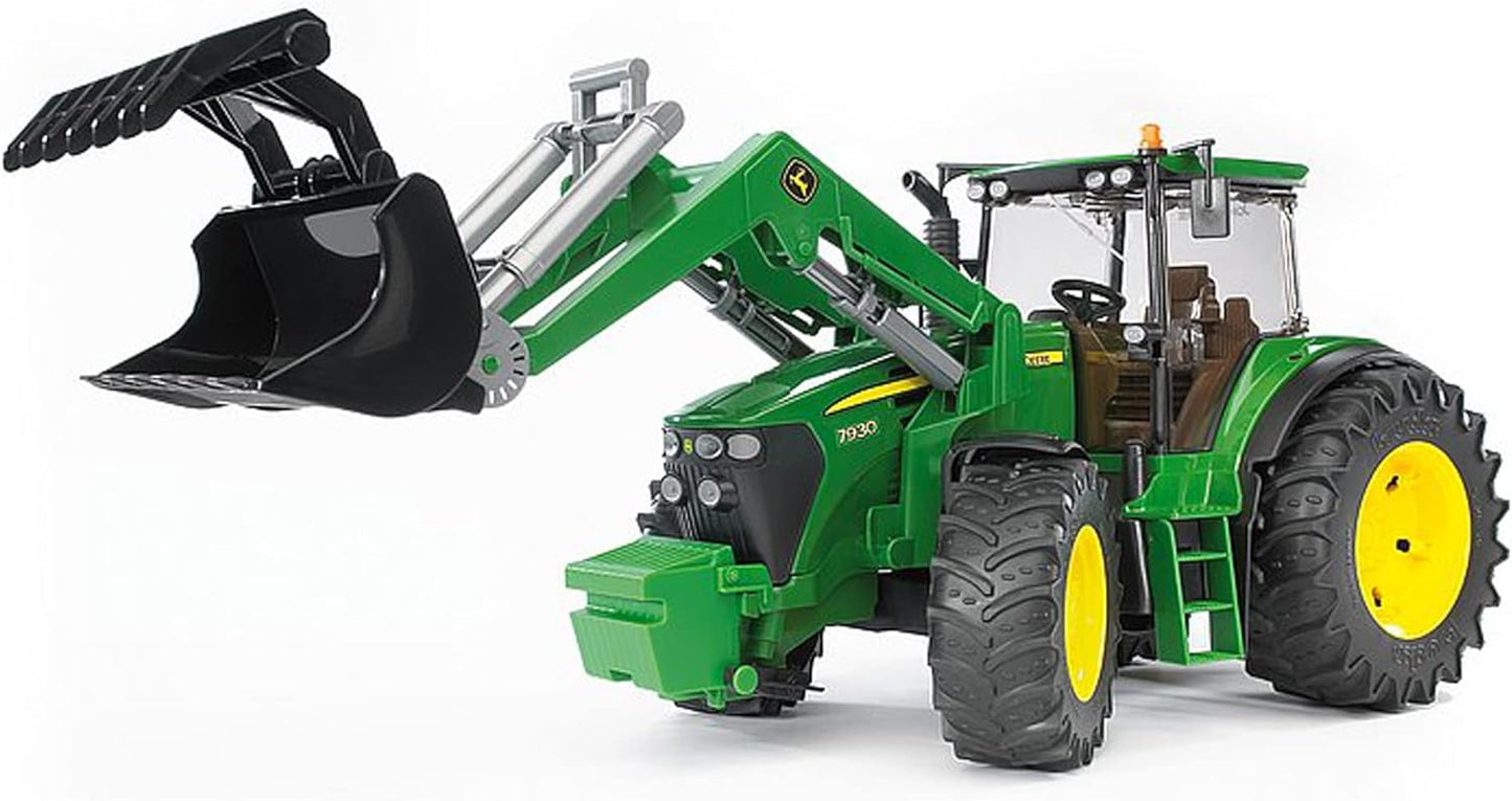 John Deere Traktor mit Frontlader Profi-Serie 44.5x17.5x20cm