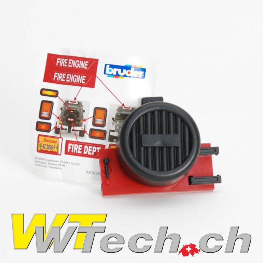 Heckklappe m.Reserveradabdeckung Jeep Wrangler Feuerwehr