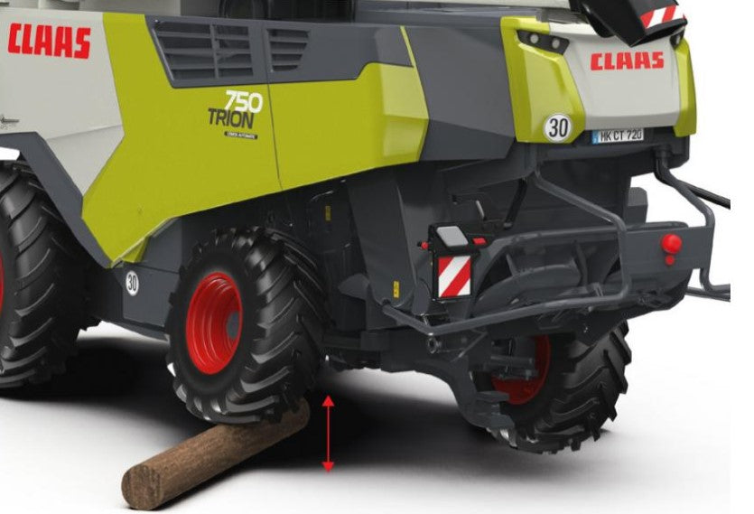 Claas Trion 720 Montana Convio 1080 u. Transportwagen