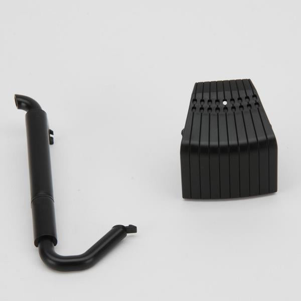 Frontgewicht und Auspuff New Holland