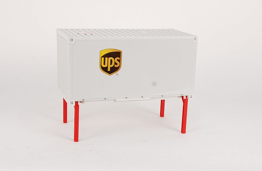 Container Wechselbrücke UPS