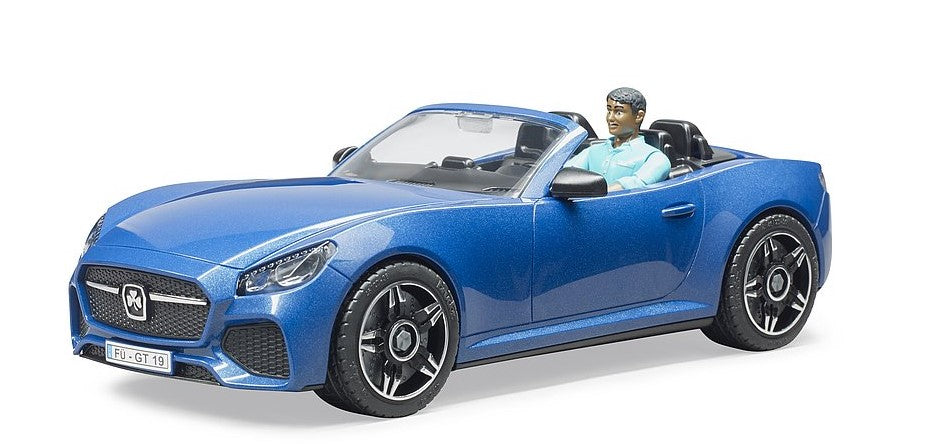 Bruder Roadster mit Fahrer