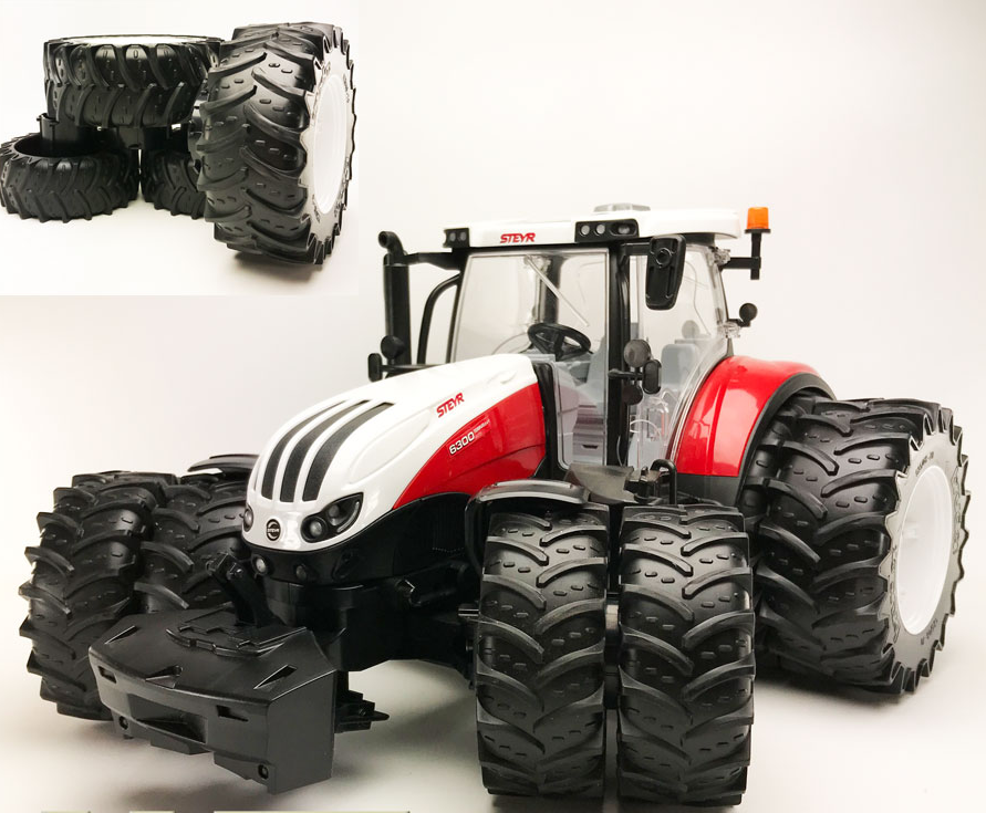 Zwillingsbereifung zu 03180 Steyr 6300 Terrus CVT