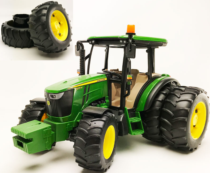 Zwillingsbereifung zu 02106 John Deere 5115 hinten