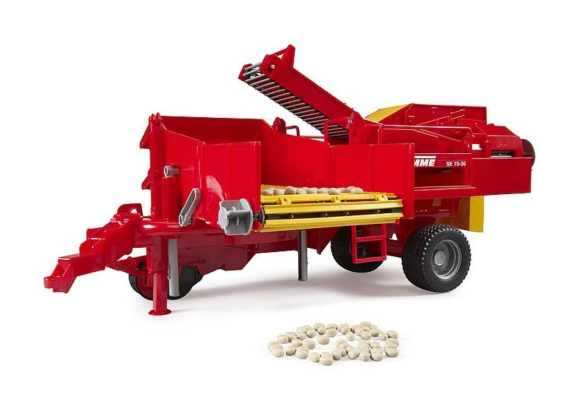 Kartoffelvollernter Grimme SE 75-30 m. 2 Spritzrahmen Kartoffelimitate