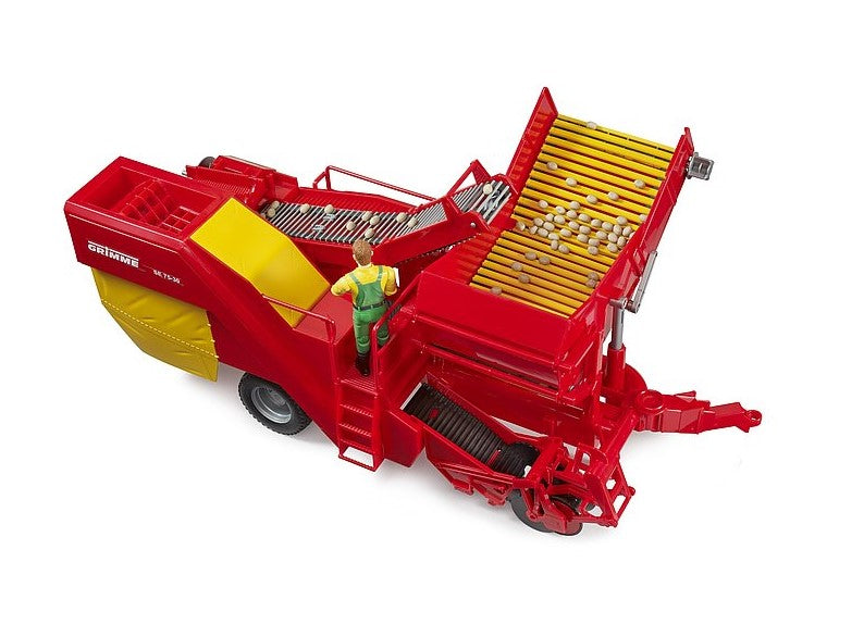 Kartoffelvollernter Grimme SE 75-30 m. 2 Spritzrahmen Kartoffelimitate