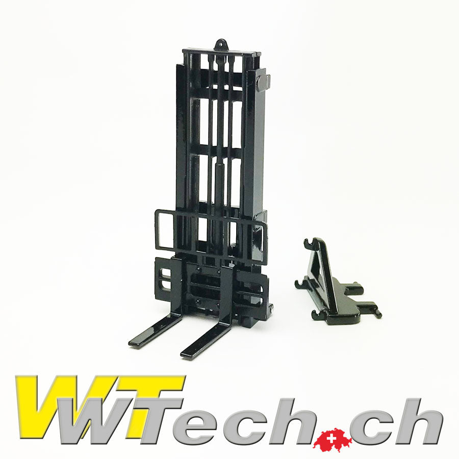 Triplex Heckstapler / Frontstapler für Traktor schwarz