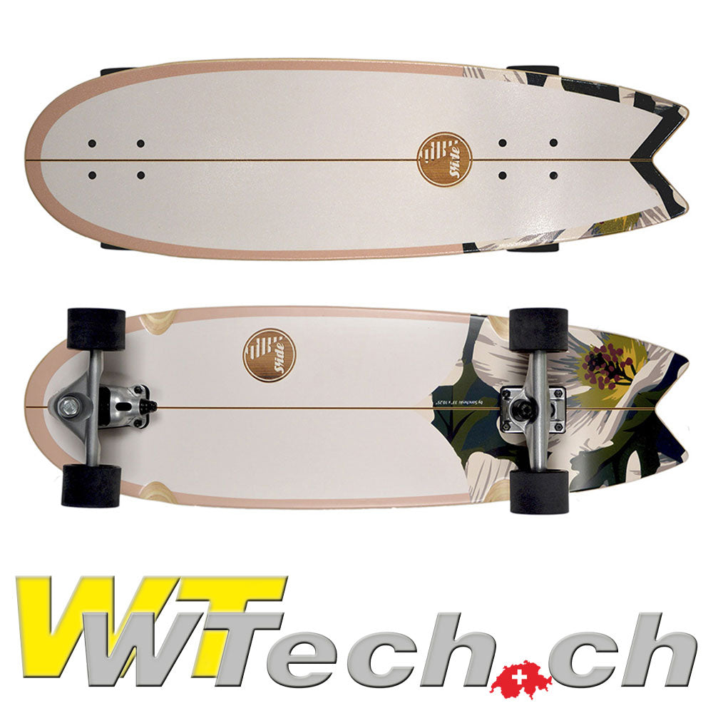Slide Swallow Wahine 33 Surfskate Komplettbrett