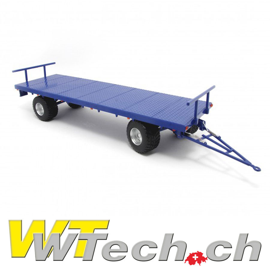 Brückenwagen mit Gatter blau