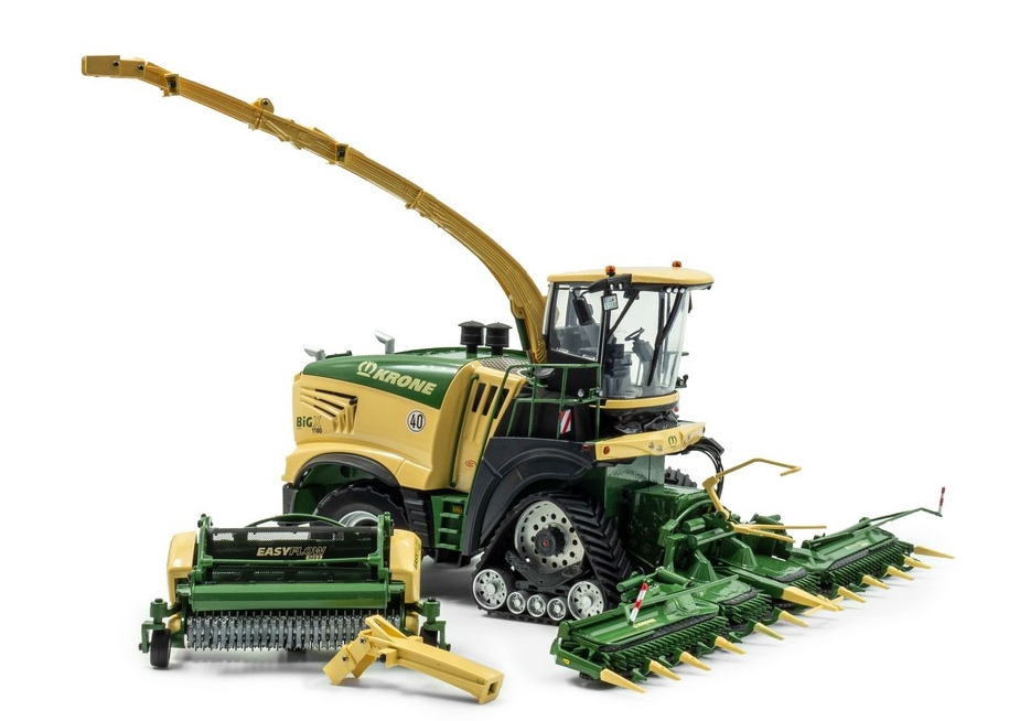 Krone Big X1180 mit Raupen