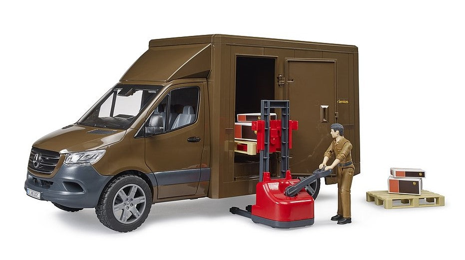 MB Sprinter UPS mit Fahrer und Zubehör