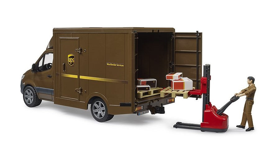 MB Sprinter UPS mit Fahrer und Zubehör