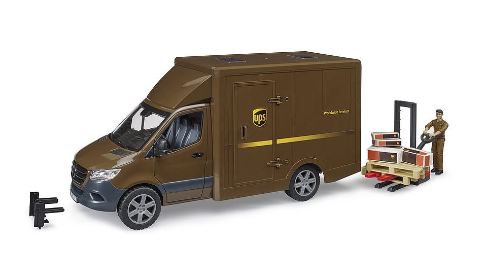 MB Sprinter UPS mit Fahrer und Zubehör
