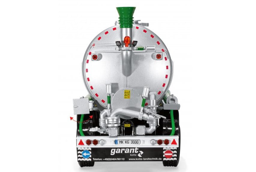 Kotte Tanksattelauflieger garant TSA 30.000 weissalu