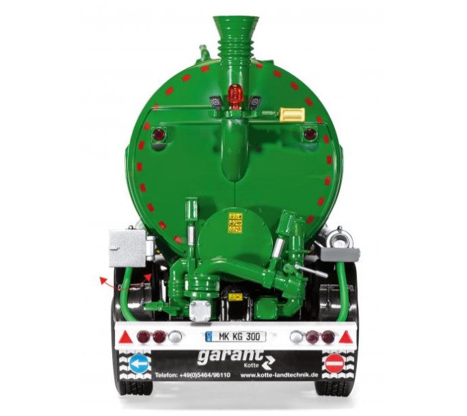 Kotte Tanksattelauflieger garant TSA 30.000 - laubgrün