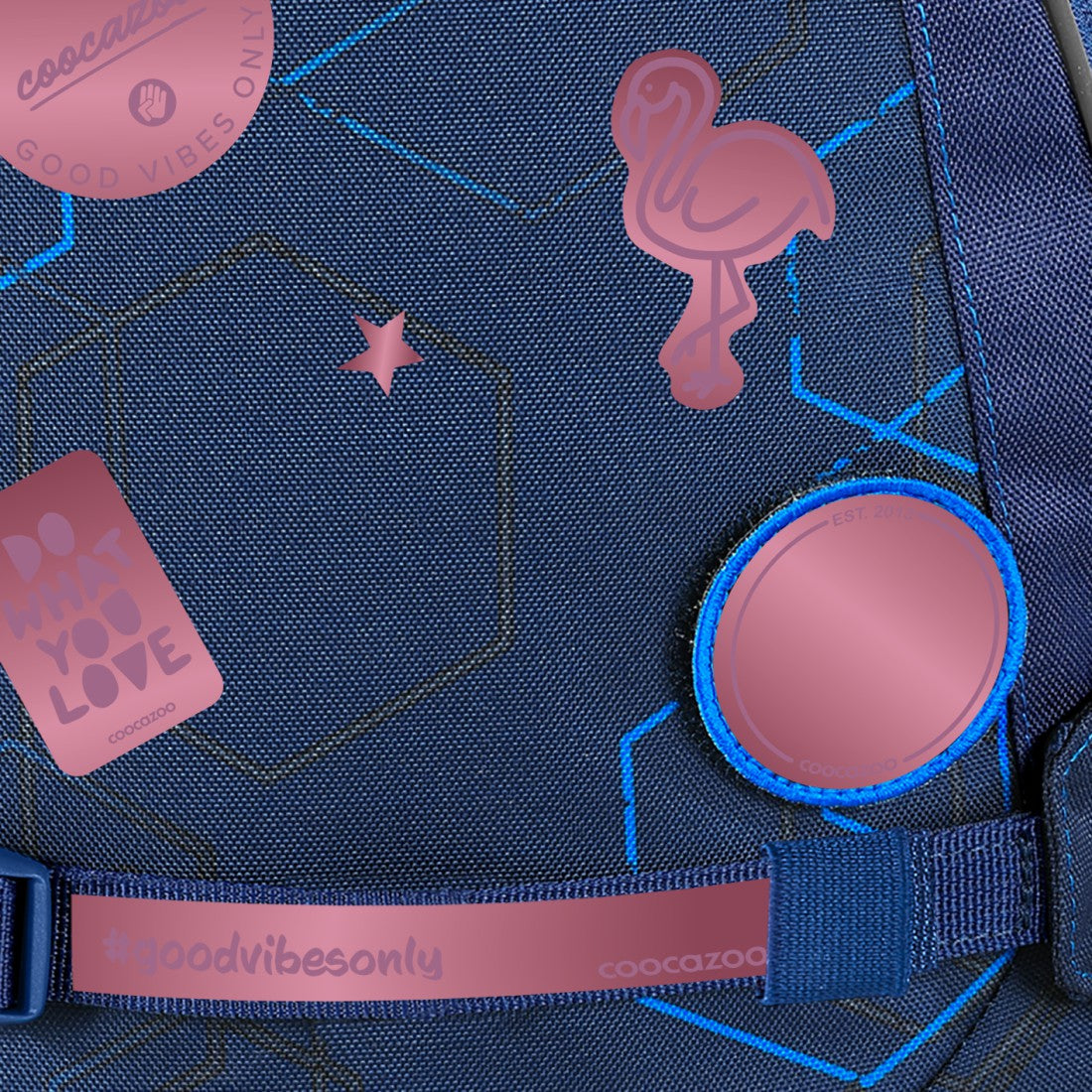 coocazoo Reflektierendes Sticker-Set Berry""