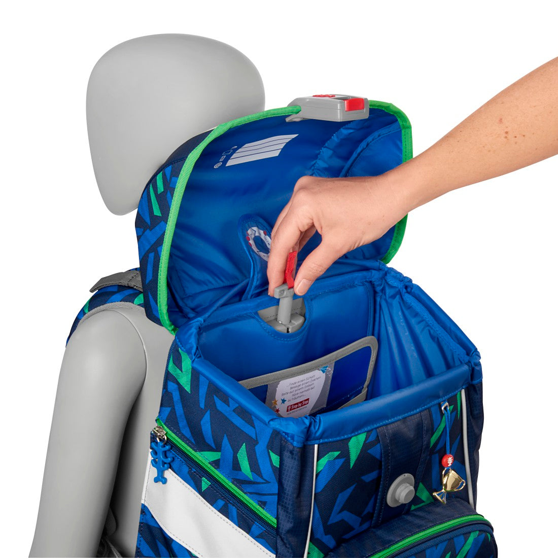 Step by Step 2IN1 PLUS Schulrucksack Schulthek-Set Soccer Ben"