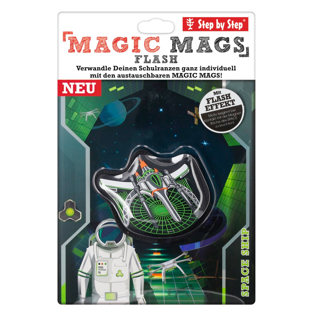 Step by Step MAGIC MAGS FLASH Space Ship Skylar""