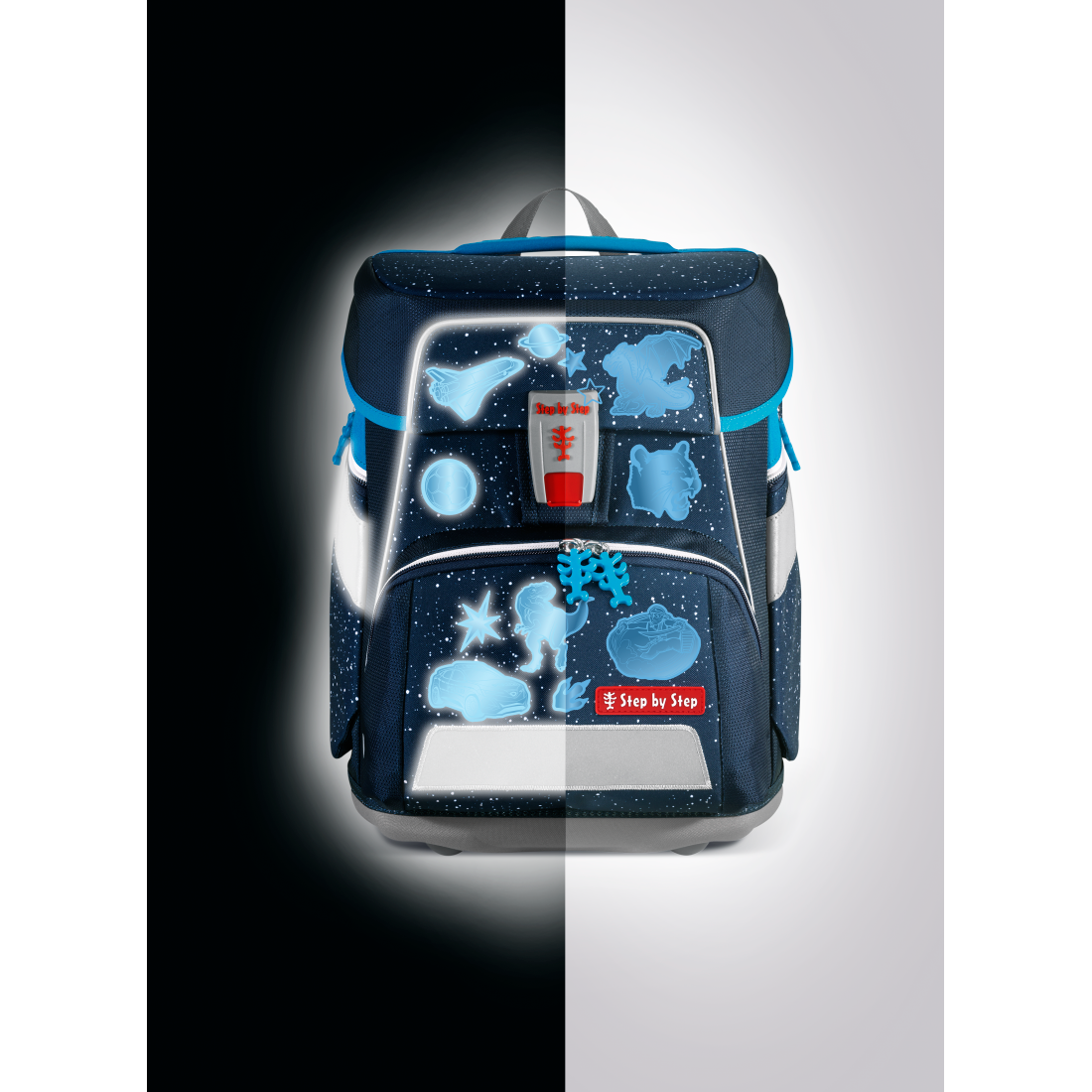 Step by Step Reflektierendes Sticker-Set Blau""