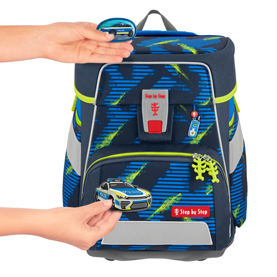 Step by Step MAGIC MAGS Police Car Cody""