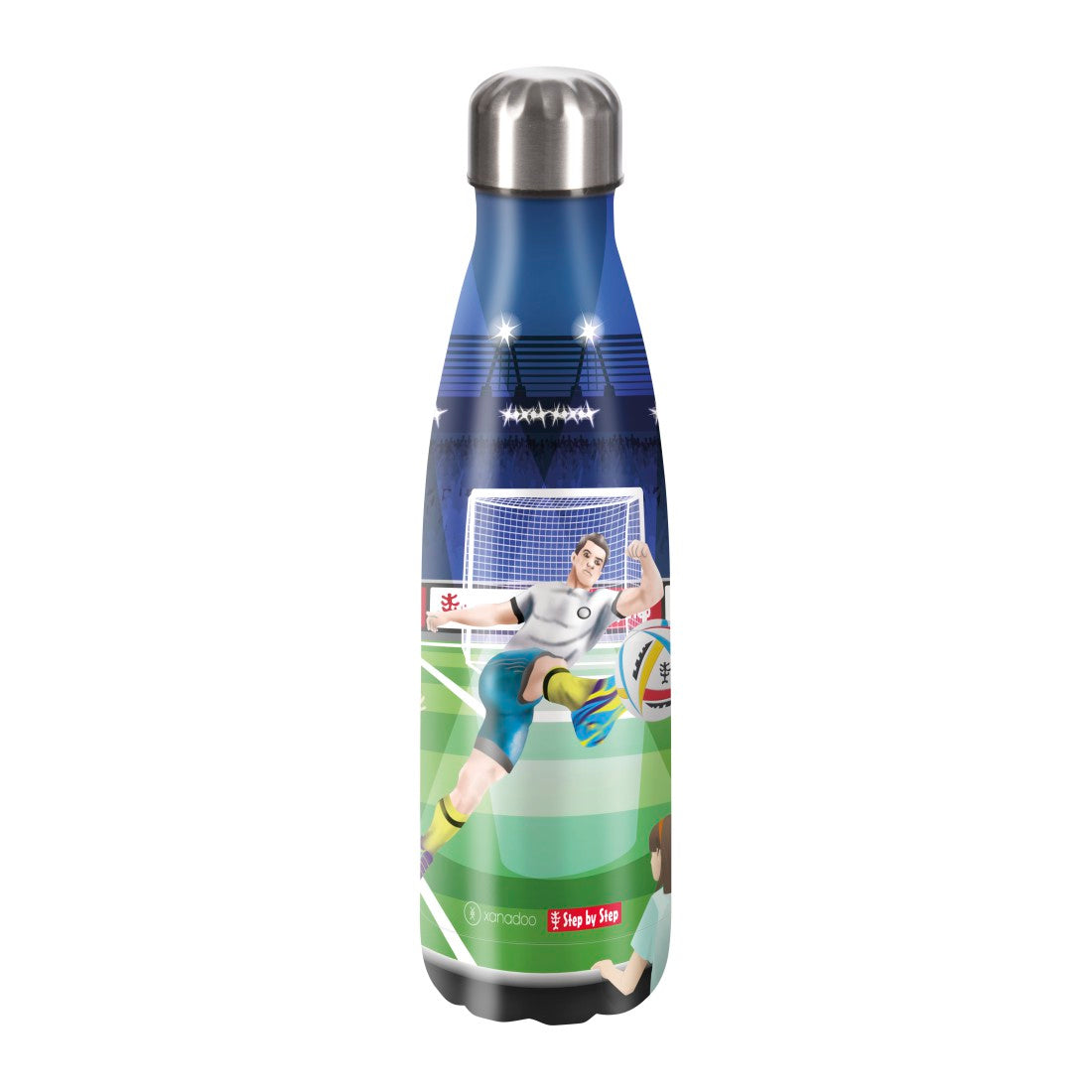 Xanadoo Isolierte Edelstahl-Trinkflasche Soccer Ben""