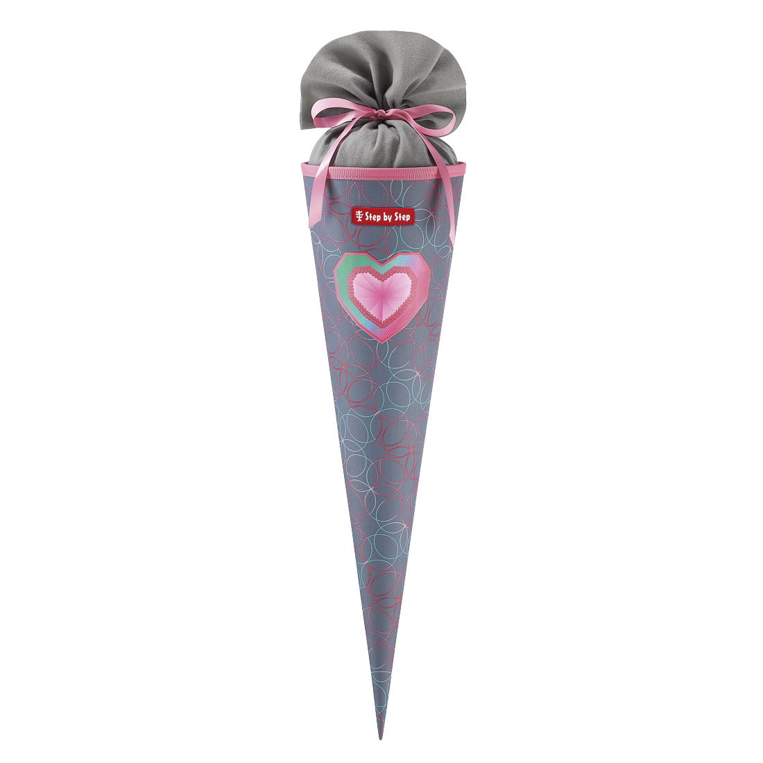 Step by Step Schultüte Glitter Heart Hazle""