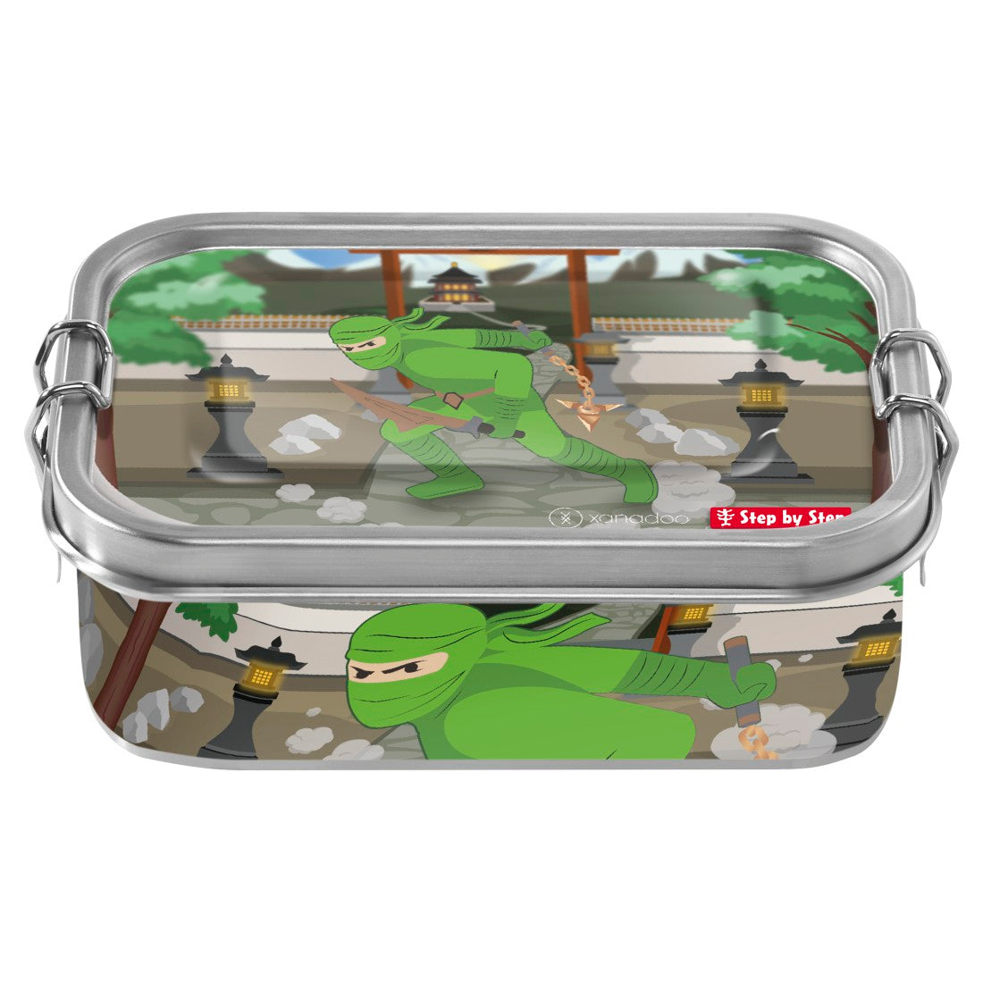 Xanadoo Edelstahl-Lunchbox Ninja Kimo""