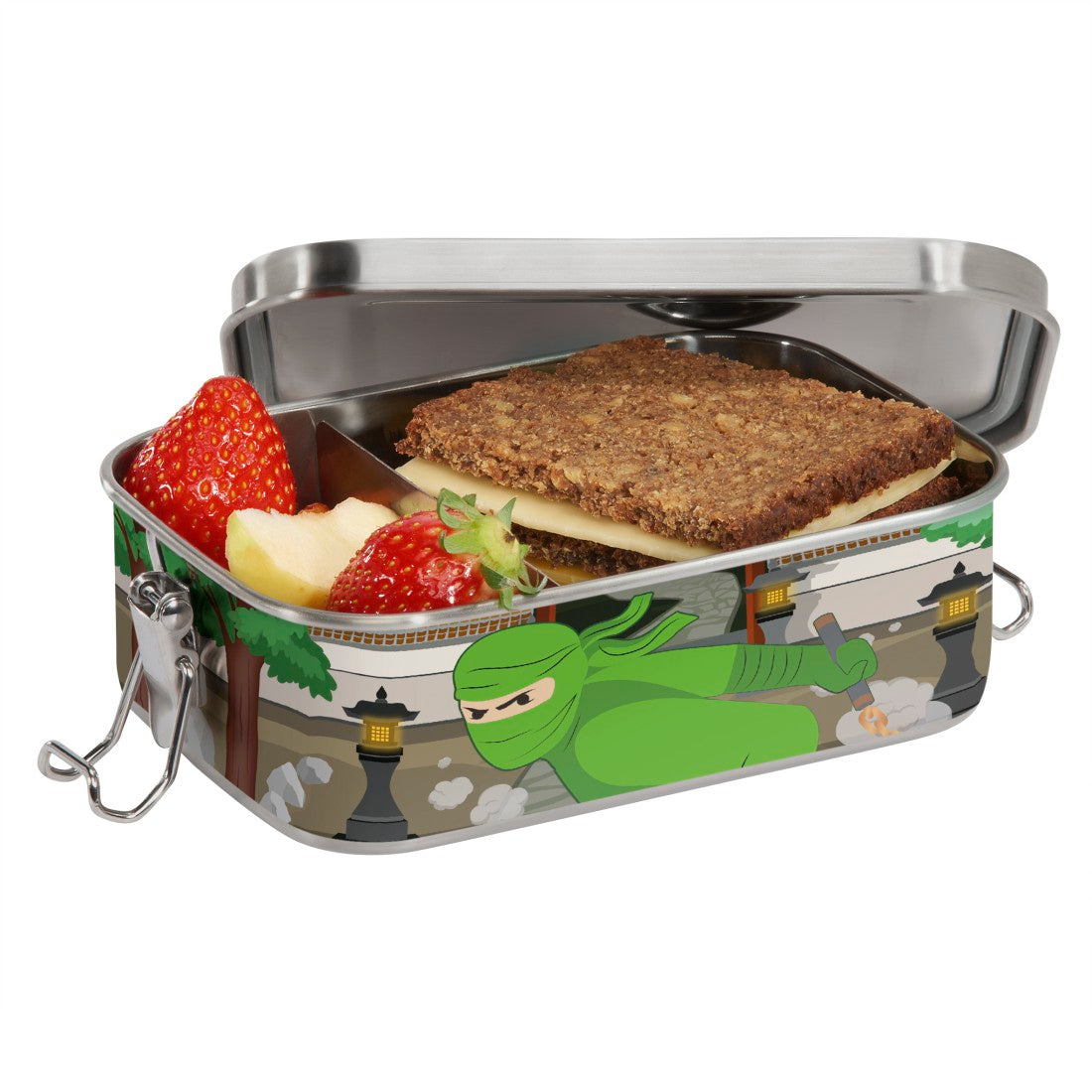 Xanadoo Edelstahl-Lunchbox Ninja Kimo""