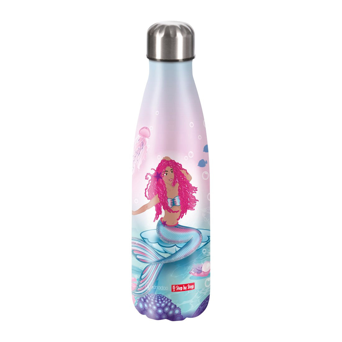 Xanadoo Isolierte Edelstahl-Trinkflasche Mermaid Lola""