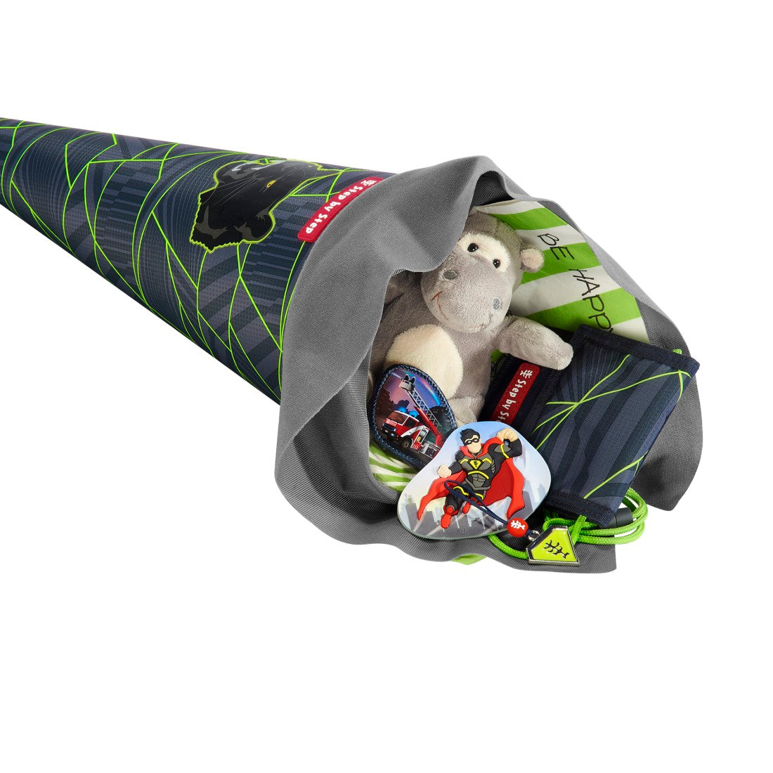 Step by Step Schultüte Dark Cat Chiko""