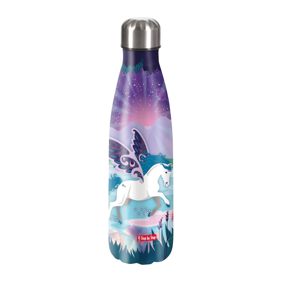 Xanadoo Isolierte Edelstahl-Trinkflasche Dreamy Pegasus Shadow""