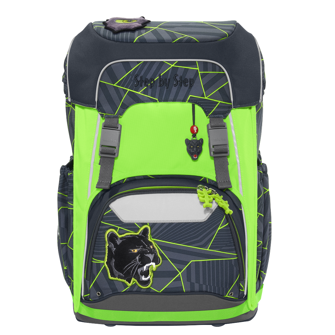 Step by Step Neon Pull-Over für das Schulrucksackmodell GIANT