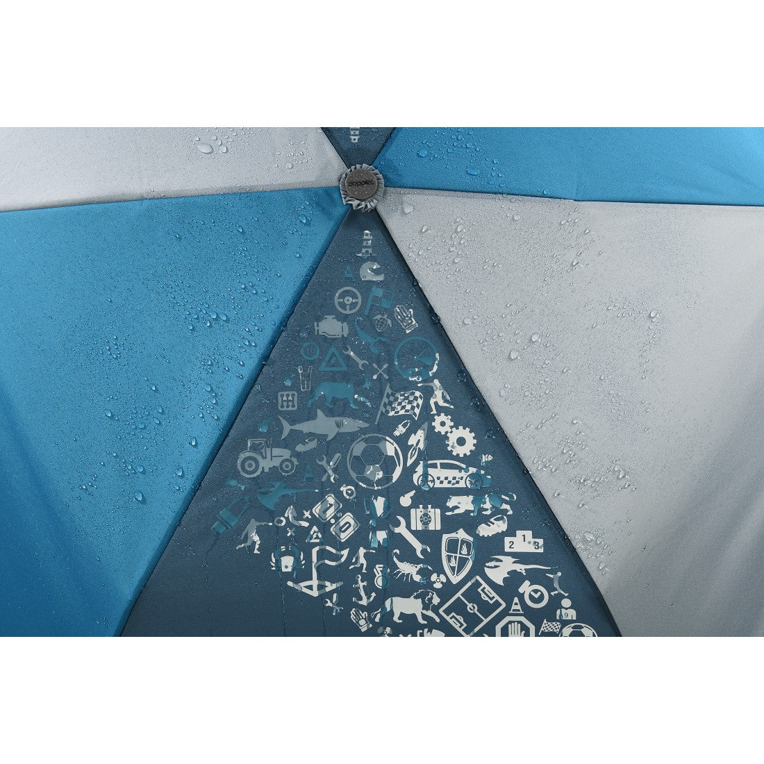 Doppler Regenschirm Blue"