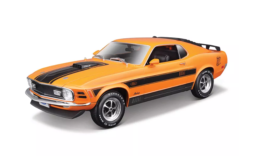 Ford Mustang Mach 1 1970 Orange/Black