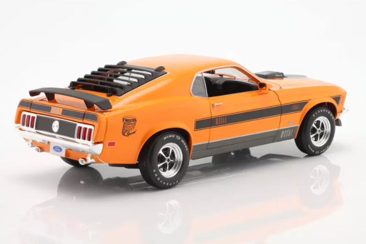 Ford Mustang Mach 1 1970 Orange/Black