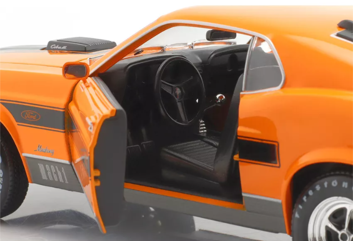 Ford Mustang Mach 1 1970 Orange/Black