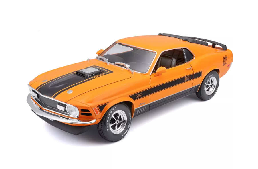 Ford Mustang Mach 1 1970 Orange/Black