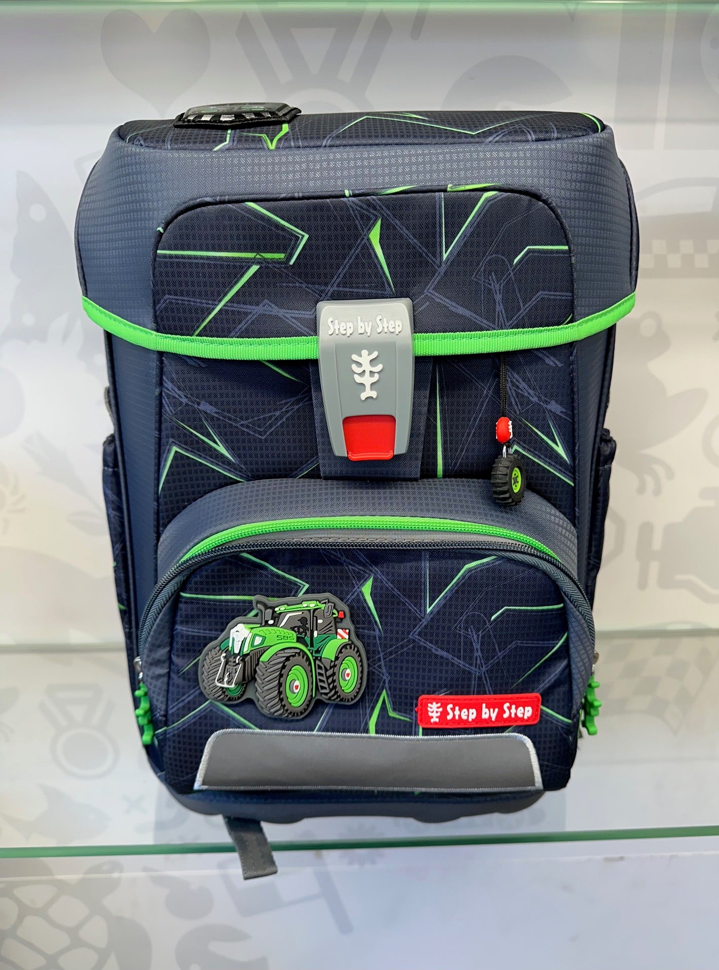 Step by Step CLOUD Schulrucksack Schulthek-Set Traktor"