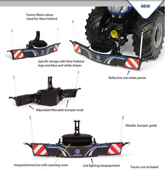 Tractorbumper Sicherheitsgewicht 800 kg New-Holland-Version