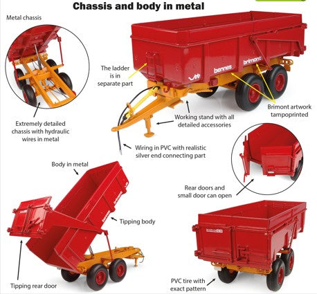 Duchesne BM 8 Kippanhänger