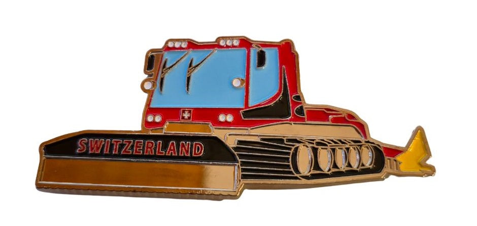 Magnet Metall Pistenraupe Switzerland Pistenbully