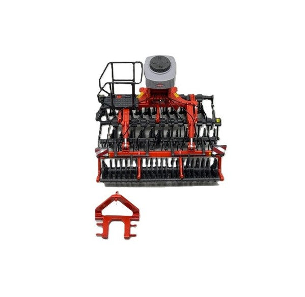 Kuhn Optimer 303 mit Kuhn SH 201 Grau