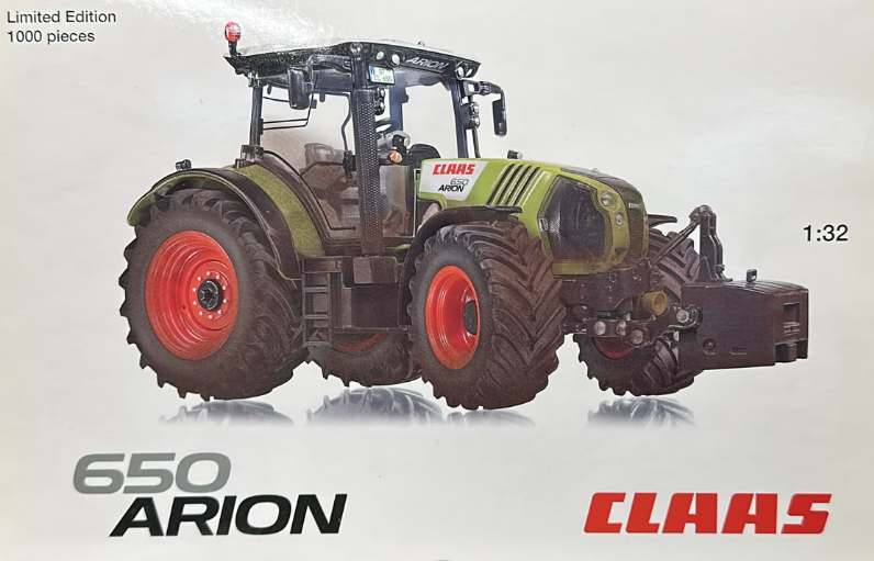 Claas ARION 650 Traktor Massstab 1:32 Limitiertes Sondermodell