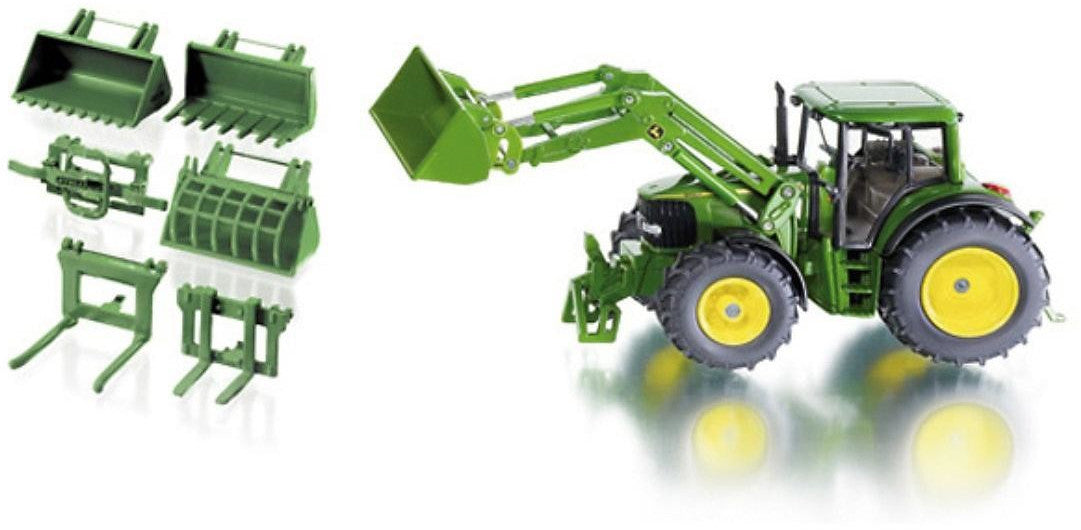 John Deere mit Frontlader