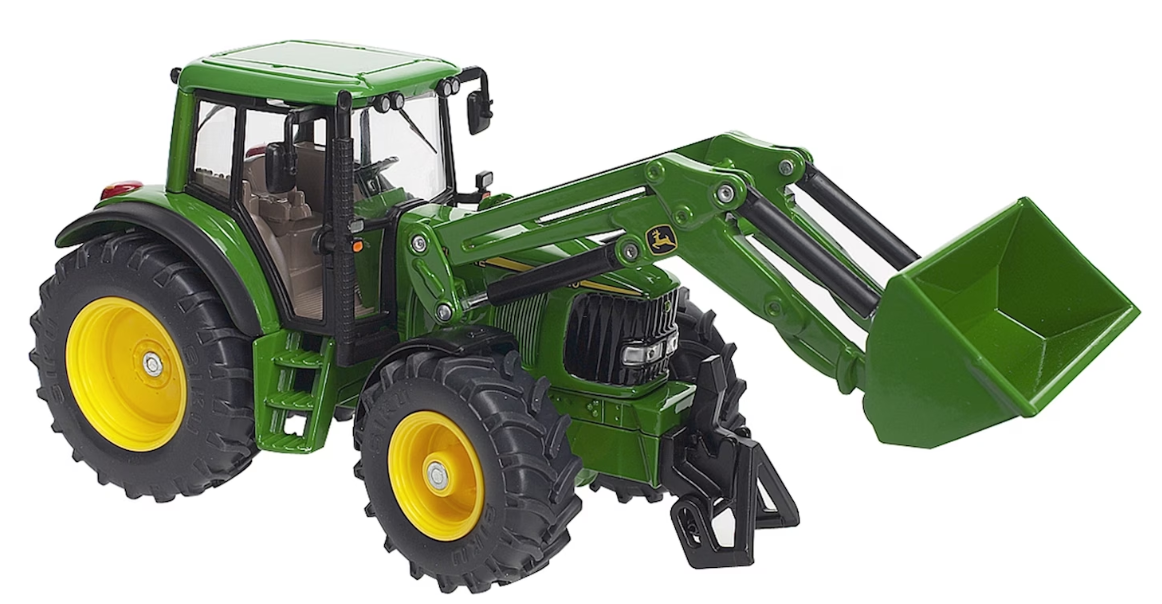 John Deere mit Frontlader