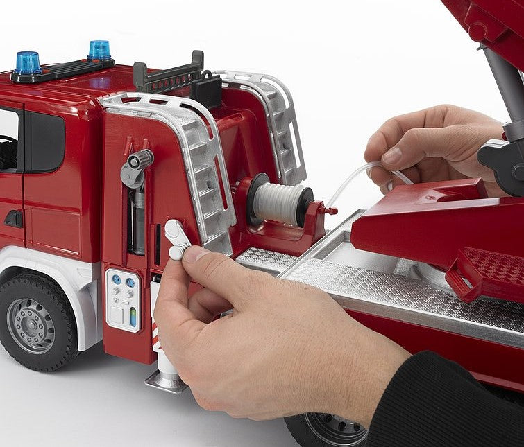 Scania R-Serie Feuerwehr mit Leiter
